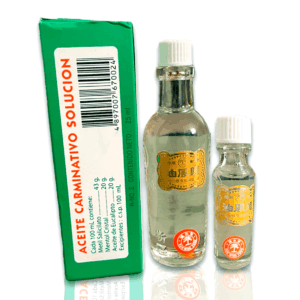 Pack 2: Aceite Carminativo "Árbol de Coco" – 01 Botella mediana de 25ml + 01 Botella de bolsillo de 3ml de regalo